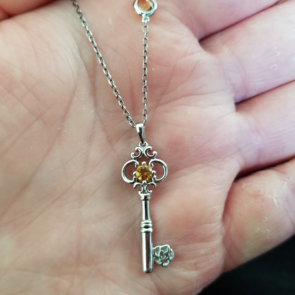 Disney Belle Key Pendant